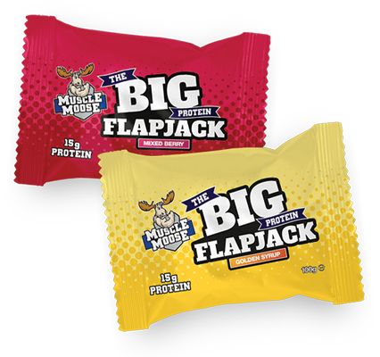 Muscle Moose Big Protein Flapjack 12 x 100g